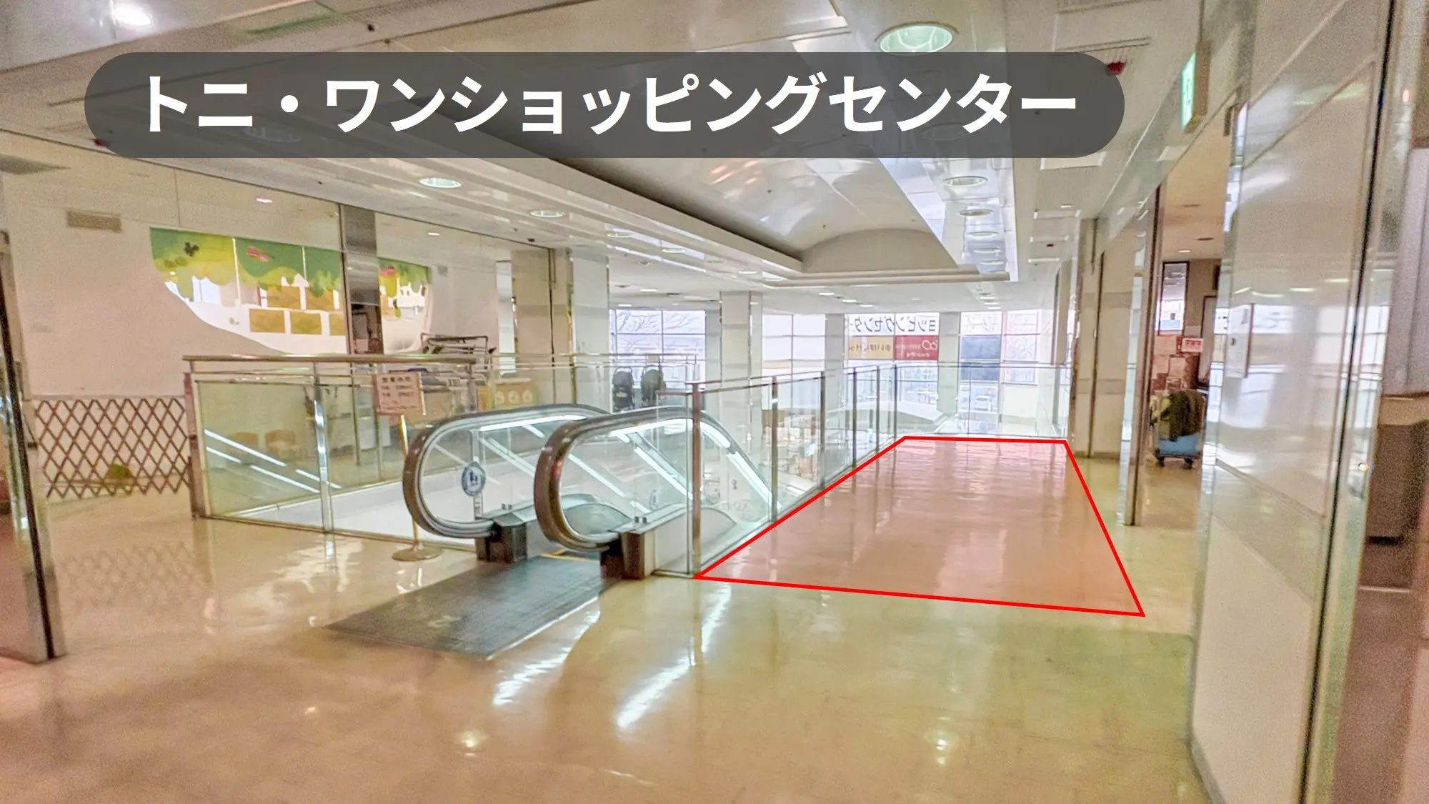 東大島駅徒歩30秒｜広々使える！ショッピングセンターの2階イベントスペース【トニ・ワンショッピングセンター】